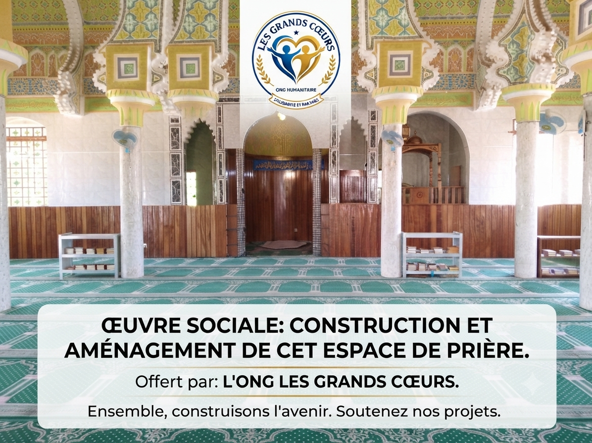 Aménagement d’un espace de prière